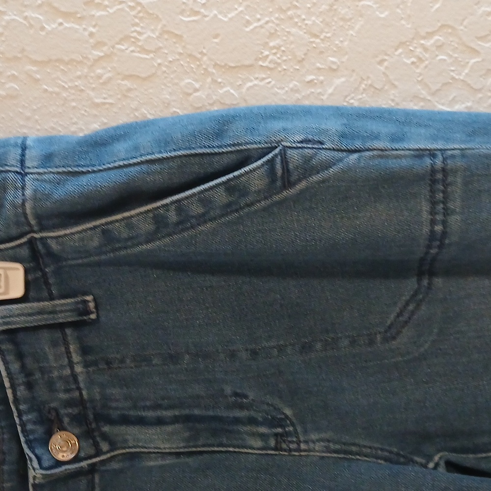Chico's Blue Cropped Jeans US Size 2 - Picture 3 of 7